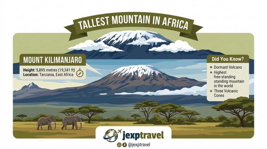 which is the tallest mountain in africa jexptravel