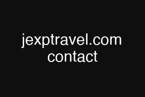 jexptravel.com contact